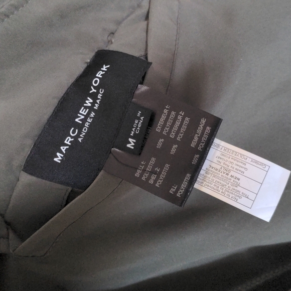 Andrew Marc Liberta Reversible Synthetic Down Coat Sz: M NWT $275 - Picture 5 of 10